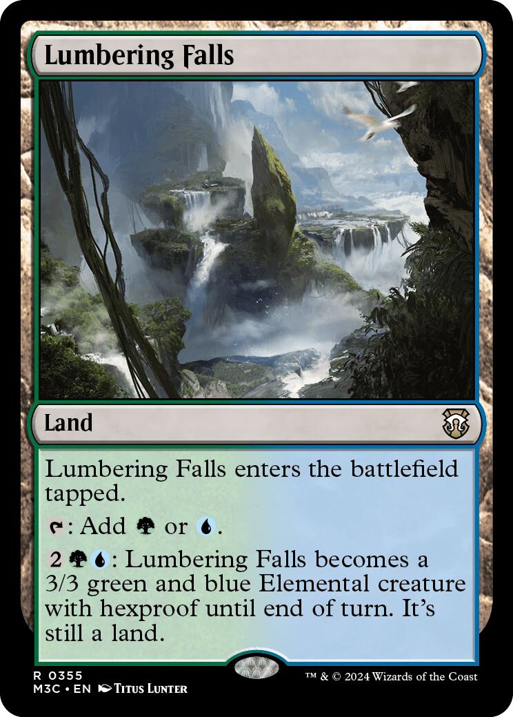 Lumbering Falls [Modern Horizons 3 Commander] | Mindsight Gaming