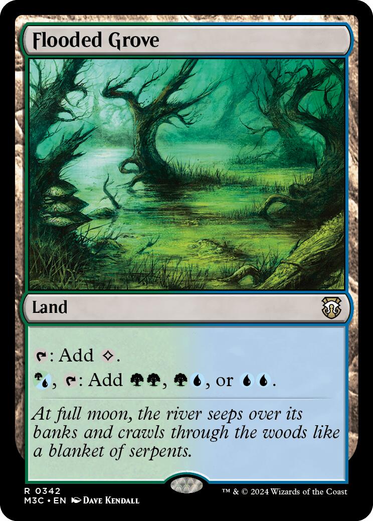 Flooded Grove [Modern Horizons 3 Commander] | Mindsight Gaming