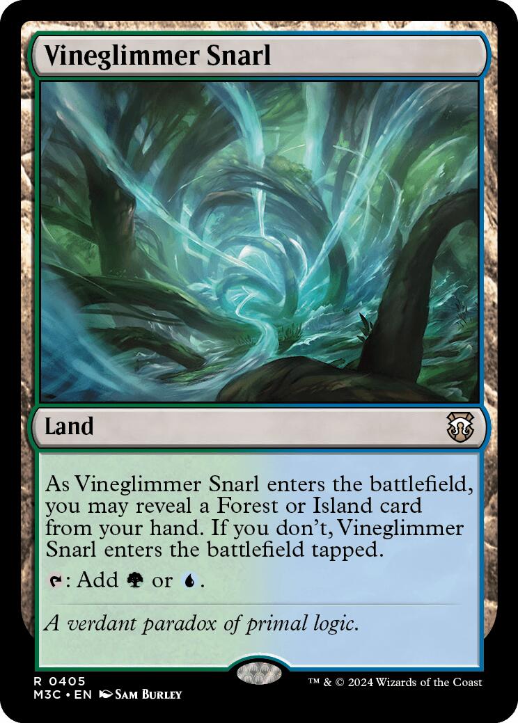 Vineglimmer Snarl [Modern Horizons 3 Commander] | Mindsight Gaming