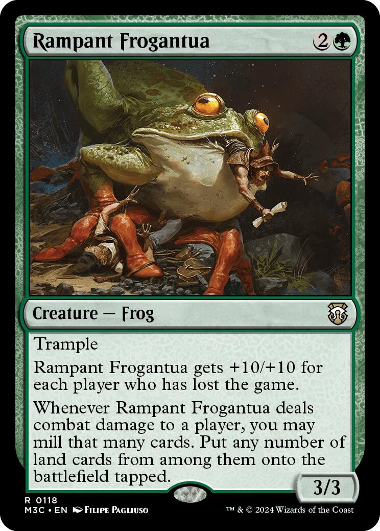 Rampant Frogantua [Modern Horizons 3 Commander] | Mindsight Gaming