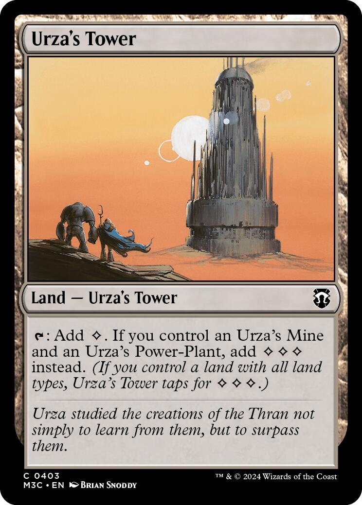 Urza's Tower [Modern Horizons 3 Commander] | Mindsight Gaming