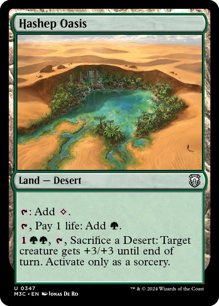 Hashep Oasis [Modern Horizons 3 Commander] | Mindsight Gaming