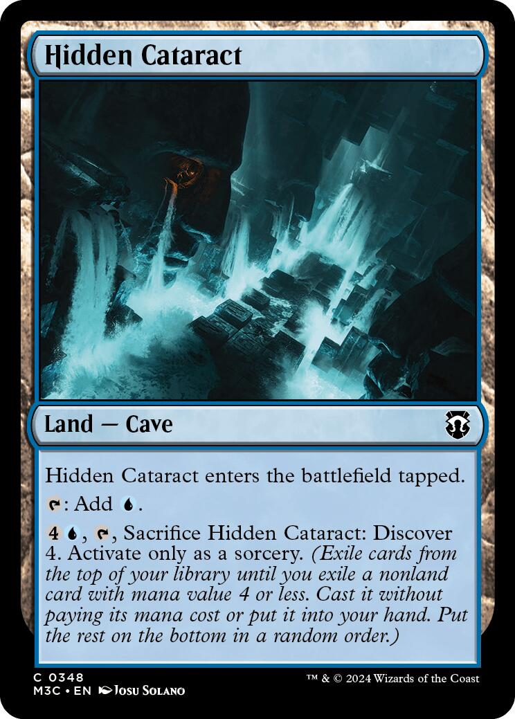 Hidden Cataract [Modern Horizons 3 Commander] | Mindsight Gaming