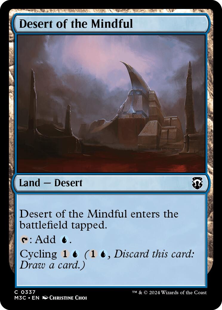 Desert of the Mindful [Modern Horizons 3 Commander] | Mindsight Gaming