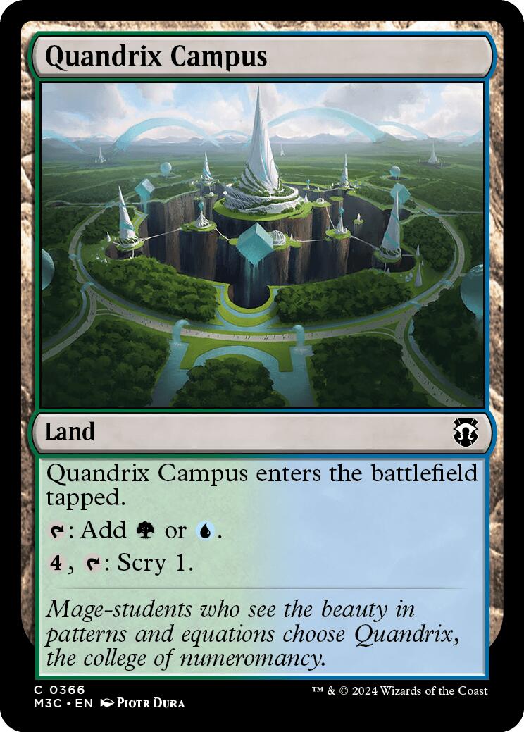 Quandrix Campus [Modern Horizons 3 Commander] | Mindsight Gaming