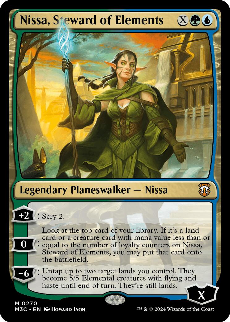 Nissa, Steward of Elements [Modern Horizons 3 Commander] | Mindsight Gaming