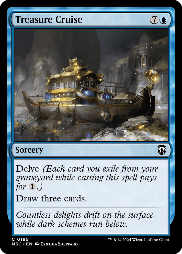 Treasure Cruise [Modern Horizons 3 Commander] | Mindsight Gaming