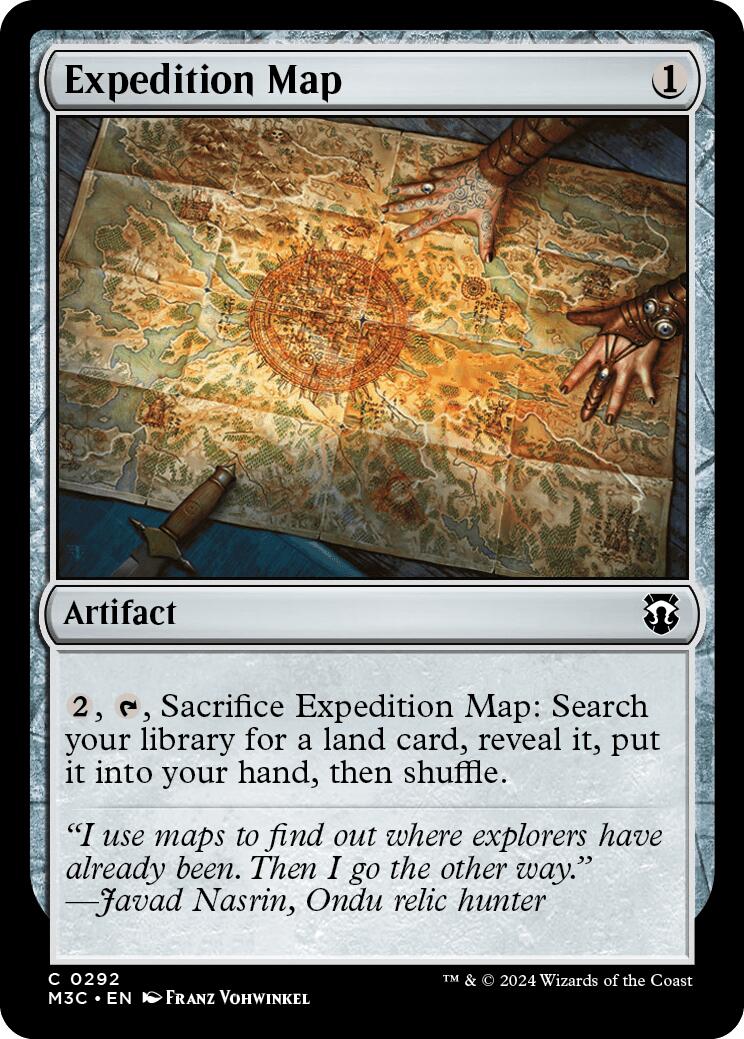 Expedition Map [Modern Horizons 3 Commander] | Mindsight Gaming