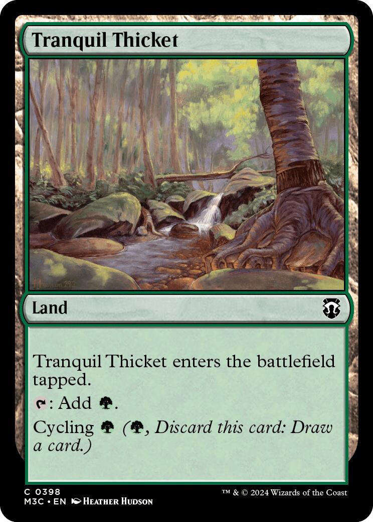 Tranquil Thicket [Modern Horizons 3 Commander] | Mindsight Gaming