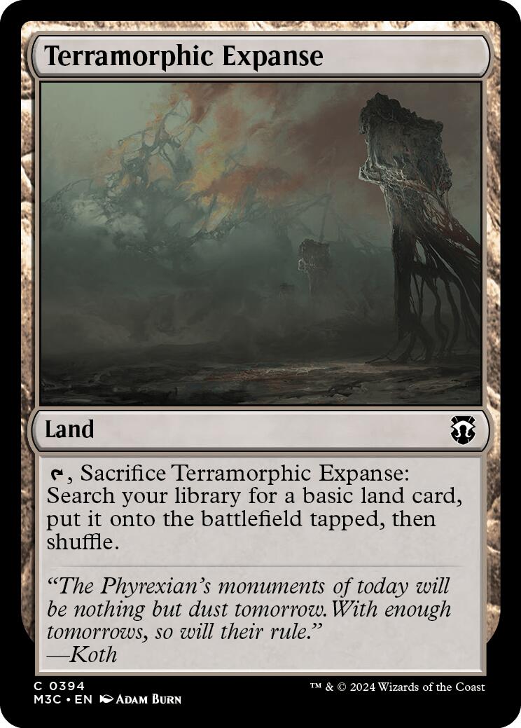 Terramorphic Expanse [Modern Horizons 3 Commander] | Mindsight Gaming