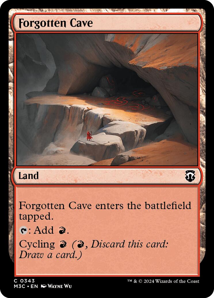 Forgotten Cave [Modern Horizons 3 Commander] | Mindsight Gaming