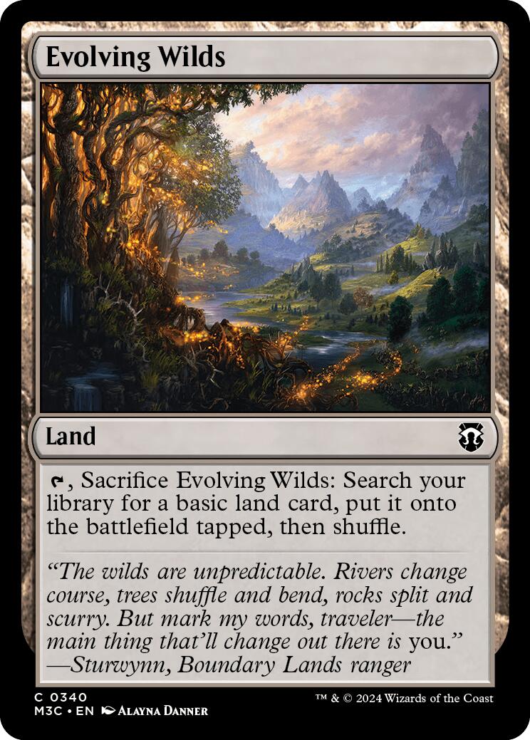 Evolving Wilds [Modern Horizons 3 Commander] | Mindsight Gaming