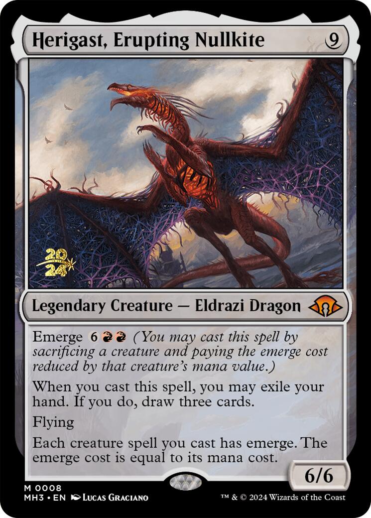 Herigast, Erupting Nullkite [Modern Horizons 3 Prerelease Promos] | Mindsight Gaming