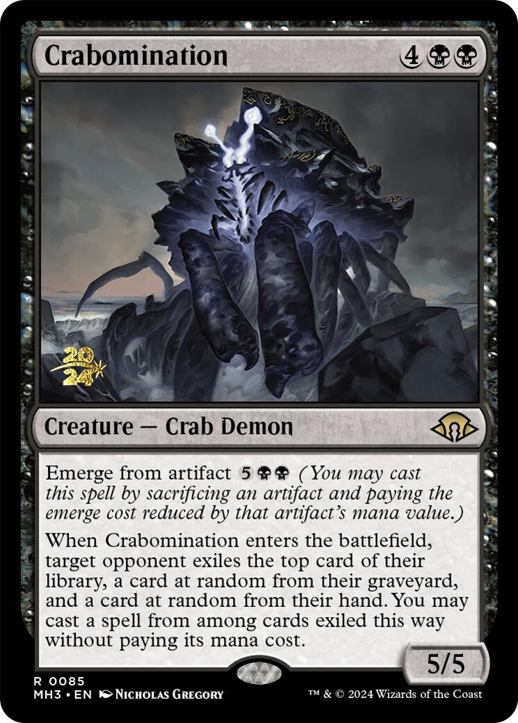 Crabomination [Modern Horizons 3 Prerelease Promos] | Mindsight Gaming