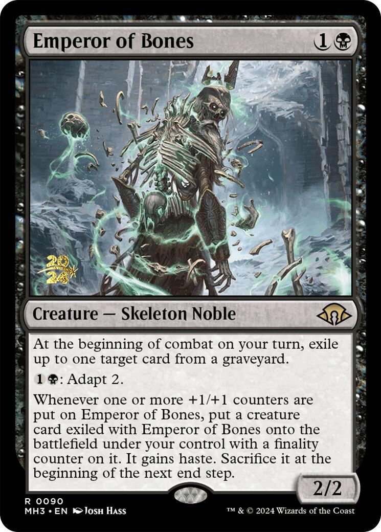 Emperor of Bones [Modern Horizons 3 Prerelease Promos] | Mindsight Gaming