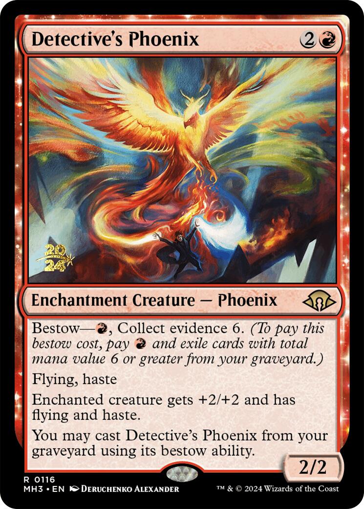 Detective's Phoenix [Modern Horizons 3 Prerelease Promos] | Mindsight Gaming