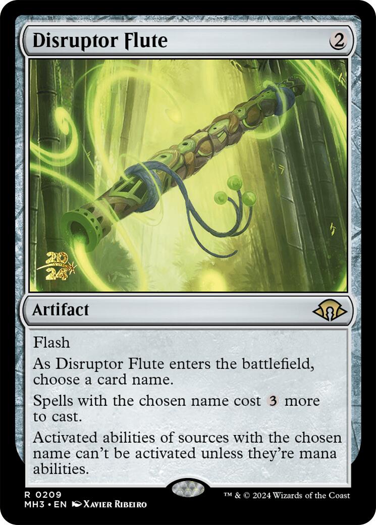 Disruptor Flute [Modern Horizons 3 Prerelease Promos] | Mindsight Gaming