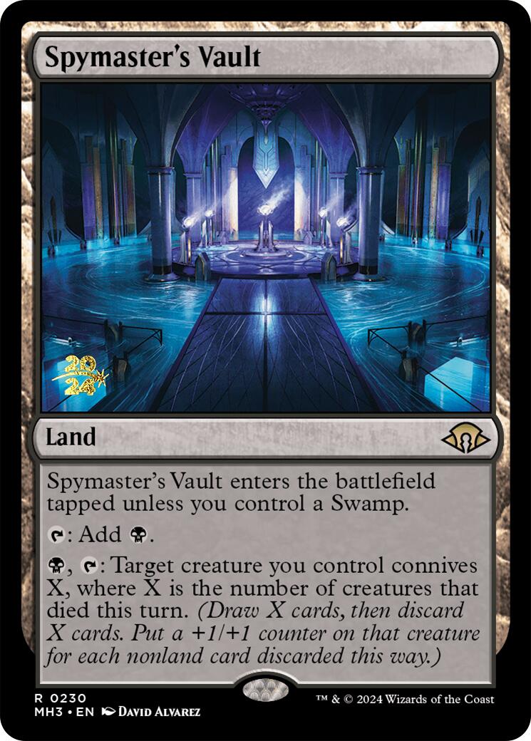 Spymaster's Vault [Modern Horizons 3 Prerelease Promos] | Mindsight Gaming