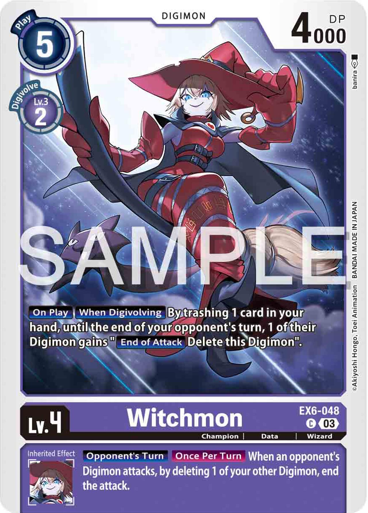 Witchmon [EX6-048] [Infernal Ascension] | Mindsight Gaming