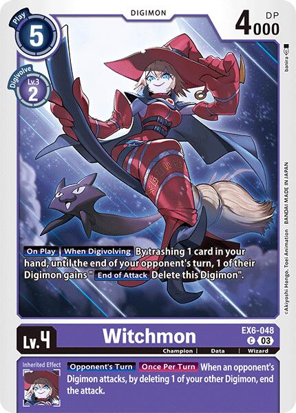 Witchmon [EX6-048] [Infernal Ascension] | Mindsight Gaming