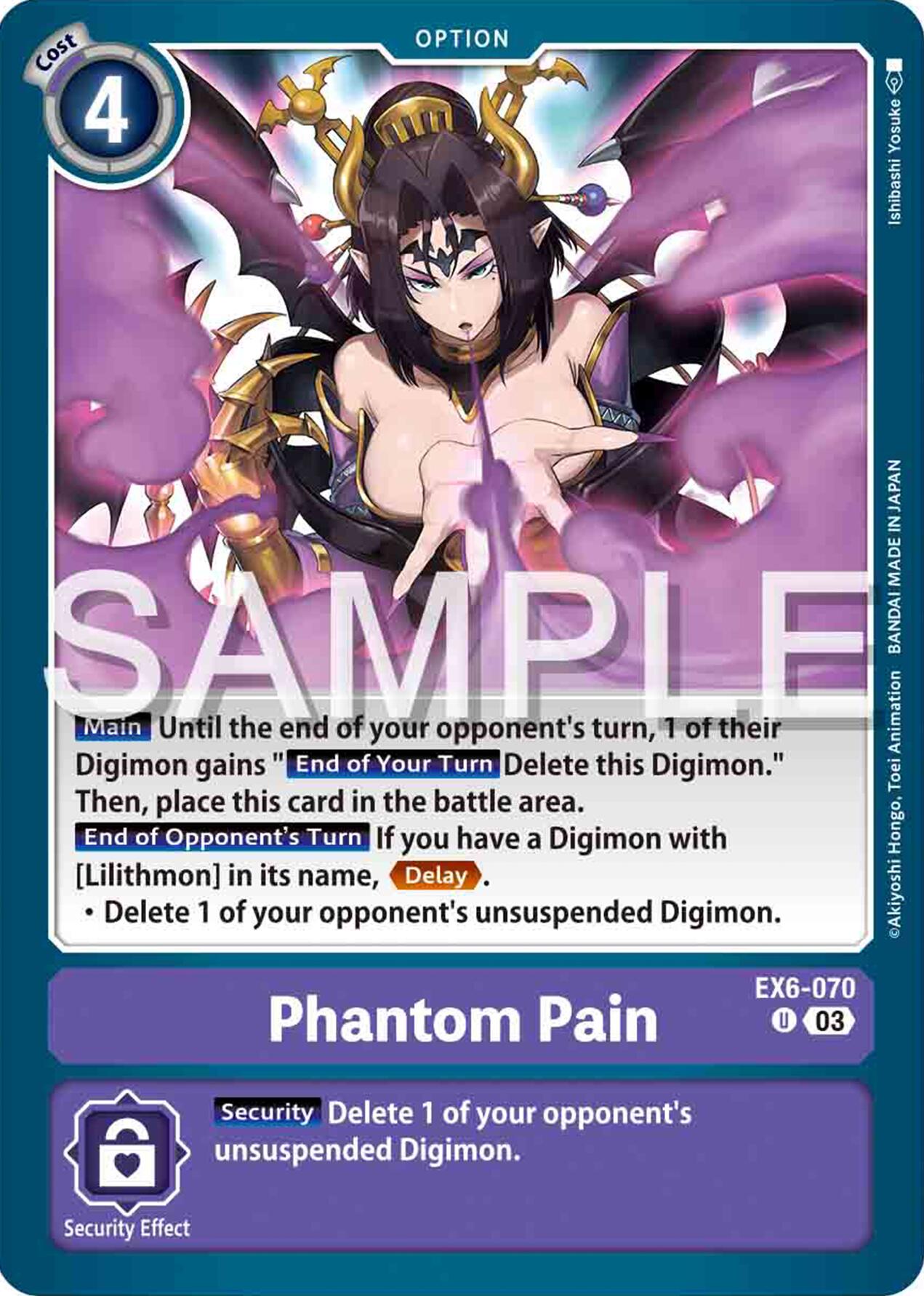 Phantom Pain [EX6-070] [Infernal Ascension] | Mindsight Gaming