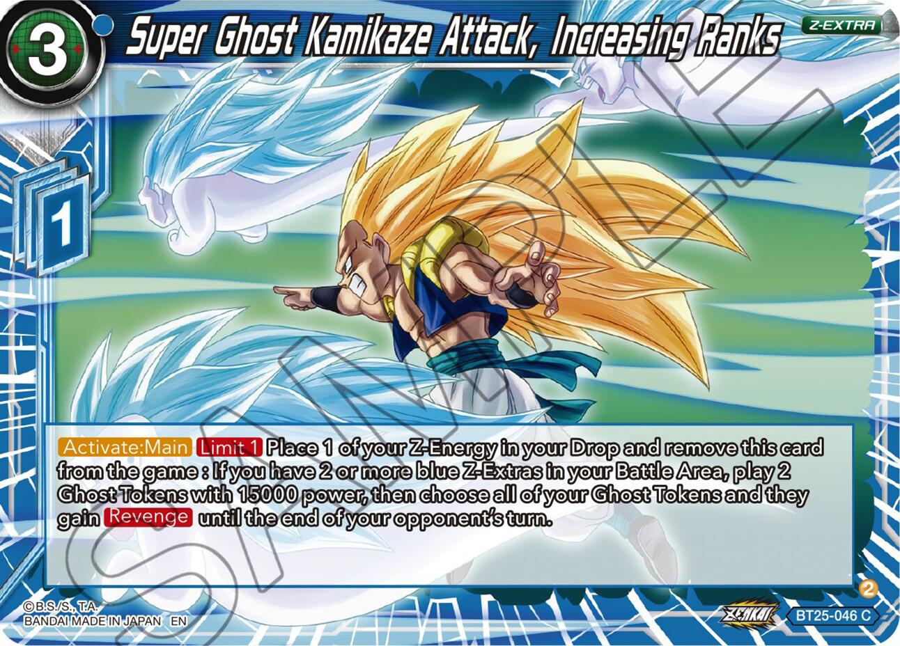 Super Ghost Kamikaze Attack, Increasing Ranks (BT25-046) [Legend of the Dragon Balls] | Mindsight Gaming