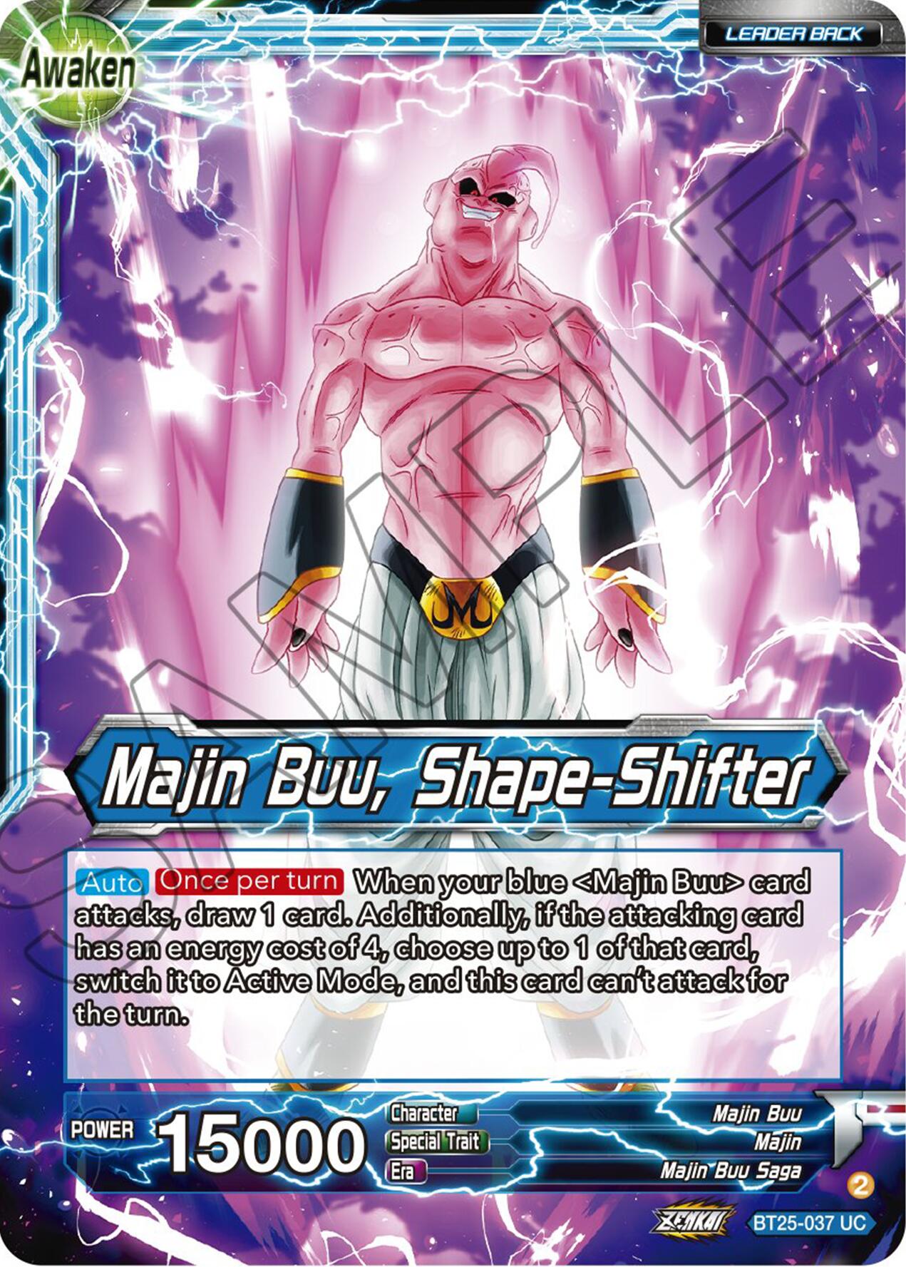 Majin Buu // Majin Buu, Shape-Shifter (BT25-037) [Legend of the Dragon Balls] | Mindsight Gaming