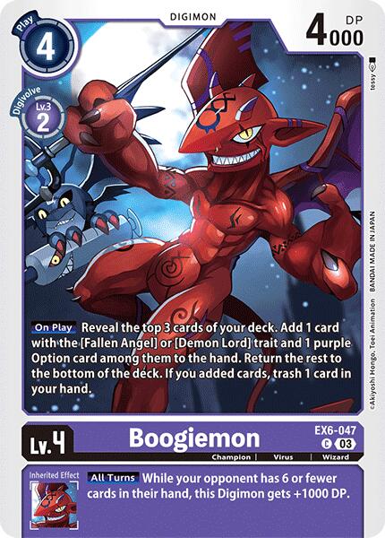 Boogiemon [EX6-047] [Infernal Ascension] | Mindsight Gaming