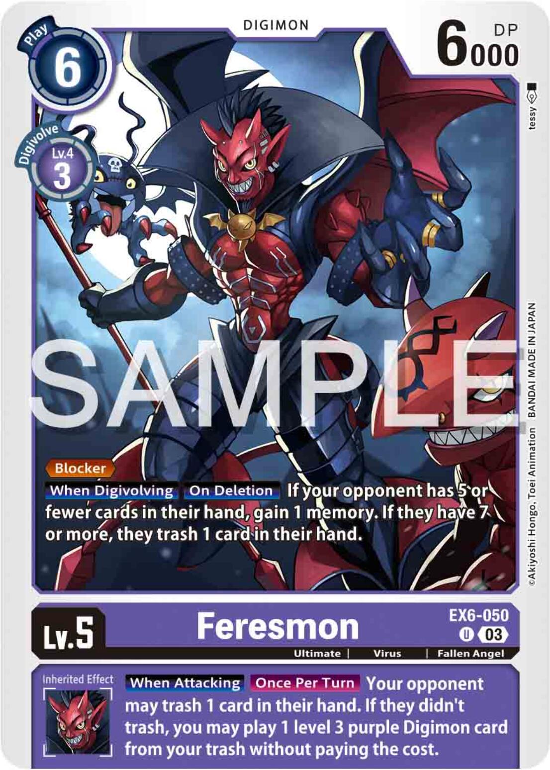 Feresmon [EX6-050] [Infernal Ascension] | Mindsight Gaming