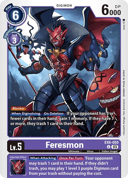 Feresmon [EX6-050] [Infernal Ascension] | Mindsight Gaming