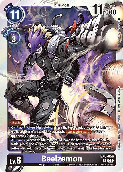 Beelzemon [EX6-056] [Infernal Ascension] | Mindsight Gaming