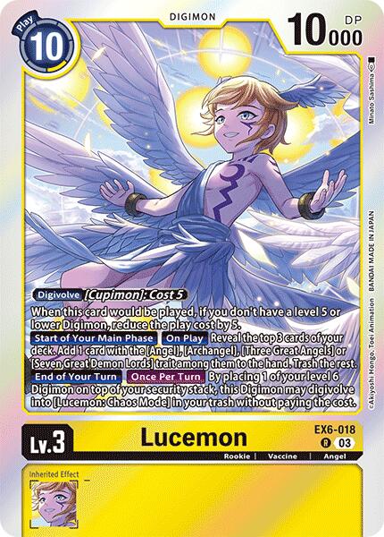 Lucemon [EX6-018] [Infernal Ascension] | Mindsight Gaming