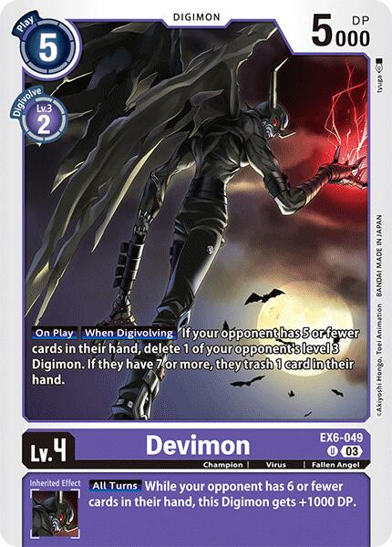 Devimon [EX6-049] [Infernal Ascension] | Mindsight Gaming