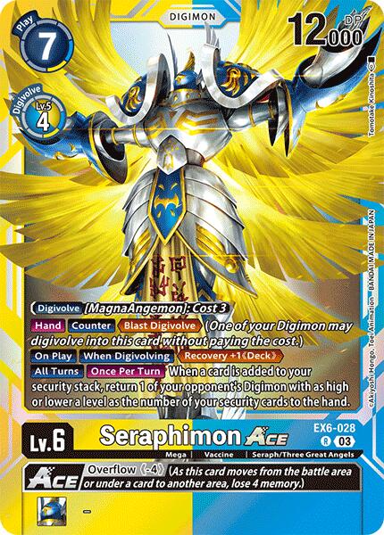 Seraphimon ACE [EX6-028] [Infernal Ascension] | Mindsight Gaming