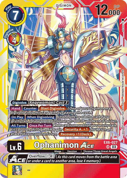 Ophanimon ACE [EX6-027] [Infernal Ascension] | Mindsight Gaming