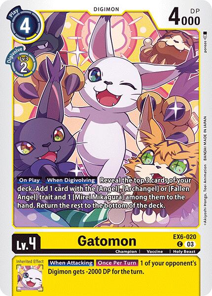 Gatomon [EX6-020] [Infernal Ascension] | Mindsight Gaming