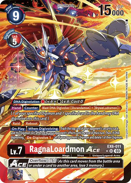 RagnaLoardmon ACE [EX6-011] (Alternate Art) [Infernal Ascension] | Mindsight Gaming