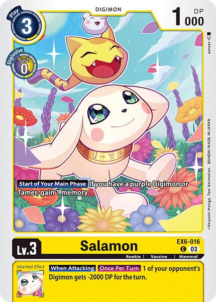 Salamon [EX6-016] [Infernal Ascension] | Mindsight Gaming