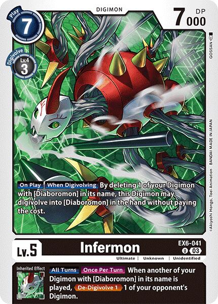 Infermon [EX6-041] [Infernal Ascension] | Mindsight Gaming