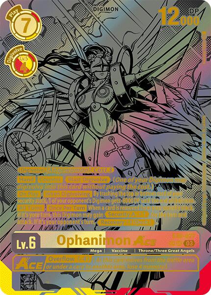 Ophanimon ACE [EX6-027] (Textured) [Infernal Ascension] | Mindsight Gaming