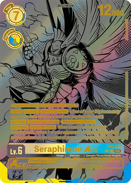 Seraphimon ACE [EX6-028] (Textured) [Infernal Ascension] | Mindsight Gaming