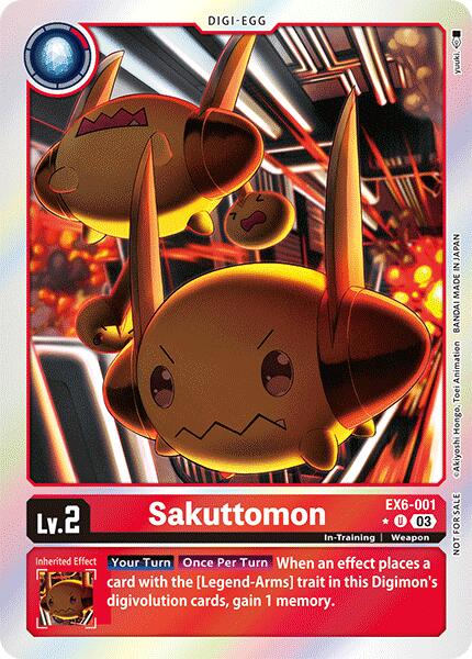 Sakuttomon [EX6-001] (Box Promotion Pack: Infernal Ascension) [Infernal Ascension] | Mindsight Gaming