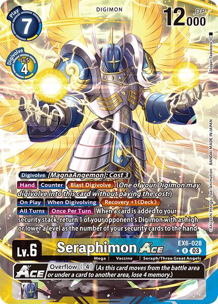 Seraphimon ACE [EX6-028] (Alternate Art) [Infernal Ascension] | Mindsight Gaming