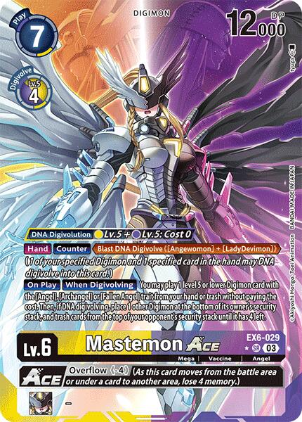 Mastemon ACE [EX6-029] (Alternate Art) [Infernal Ascension] | Mindsight Gaming