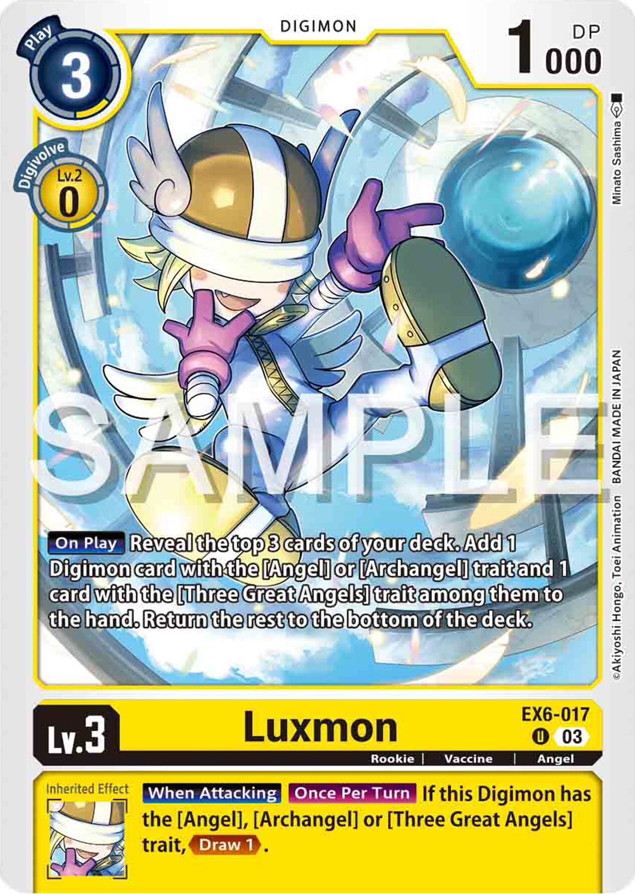 Luxmon [EX6-017] [Infernal Ascension] | Mindsight Gaming