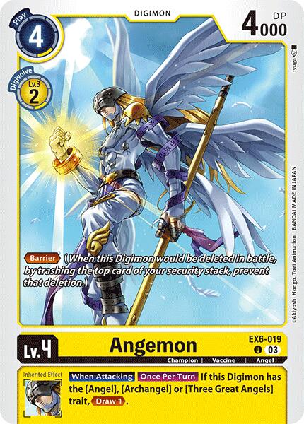 Angemon [EX6-019] [Infernal Ascension] | Mindsight Gaming