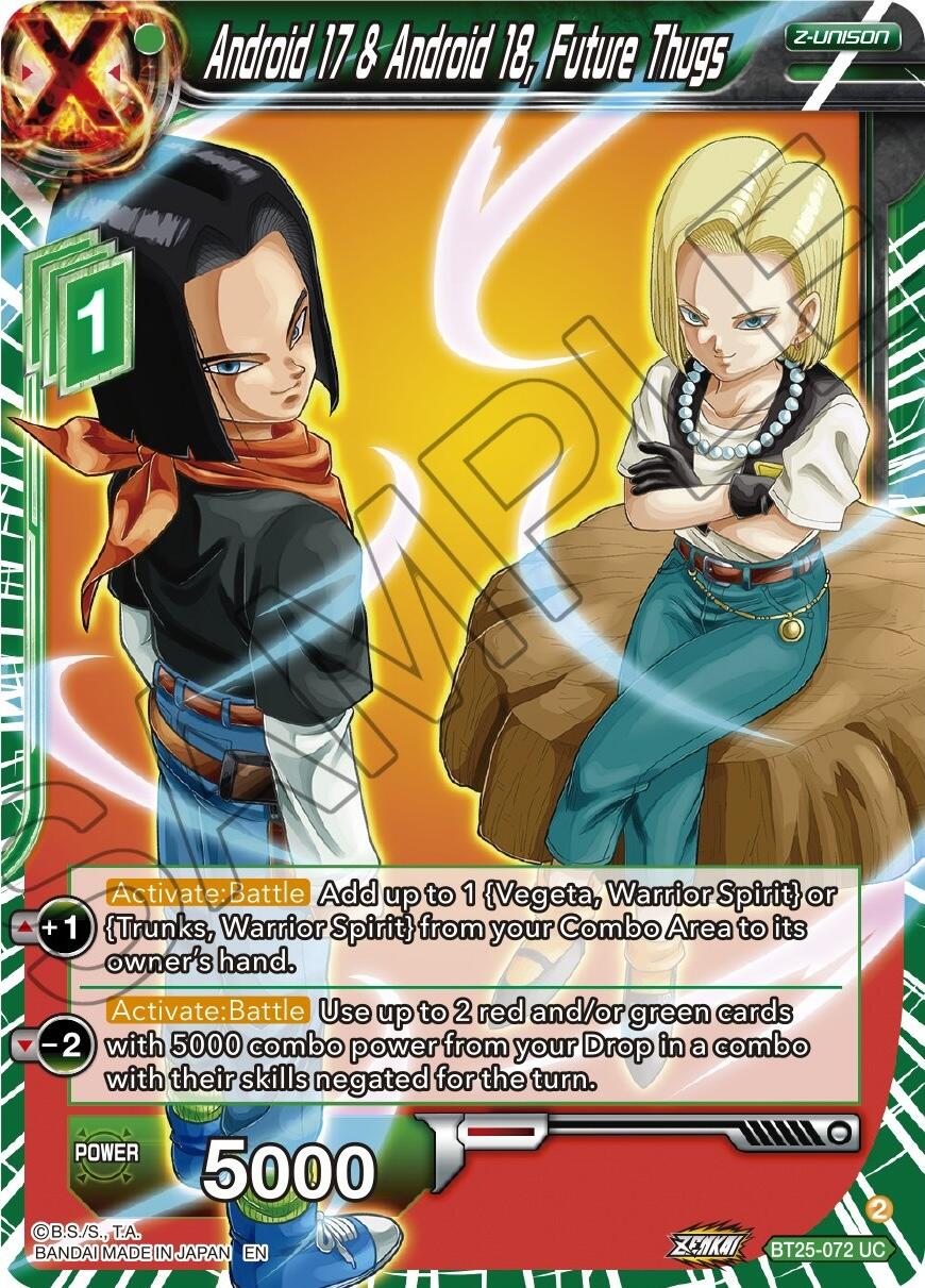 Android 17 & Android 18, Future Thugs (BT25-072) [Legend of the Dragon Balls] | Mindsight Gaming