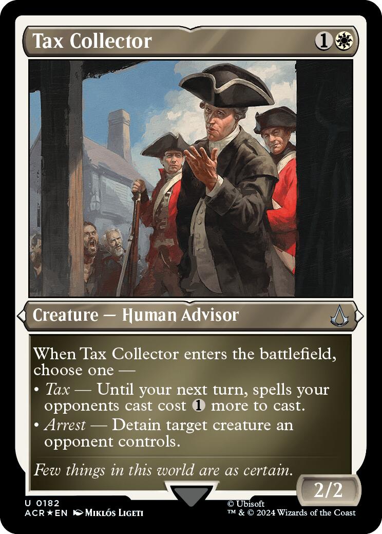 Tax Collector (Foil Etched) [Assassin's Creed] | Mindsight Gaming