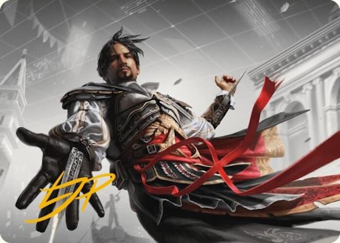 Ezio Auditore da Firenze Art Card (Gold-Stamped Signature) [Assassin's Creed Art Series] | Mindsight Gaming