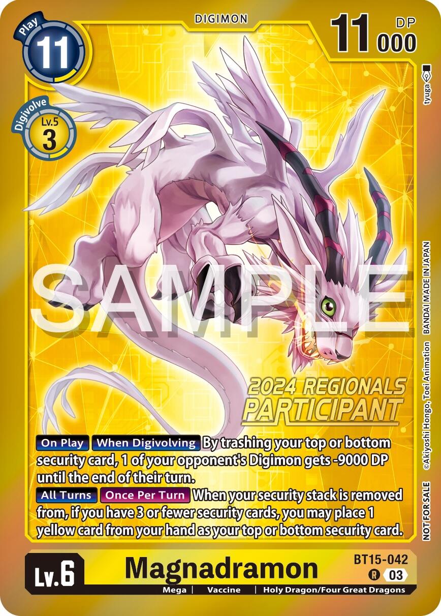 Magnadramon [BT15-042] (2024 Regionals Participant) [Exceed Apocalypse] | Mindsight Gaming